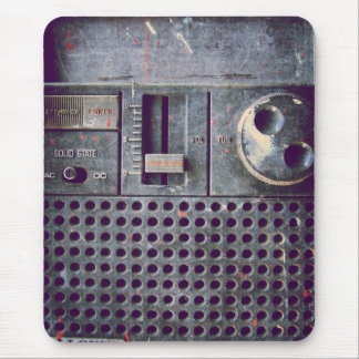 Dirty radio mouse mat