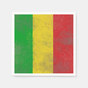 Dirty Rasta Stripes Napkin