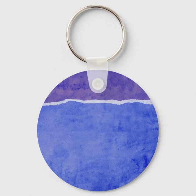 Dirty ripped paper key ring (Front)