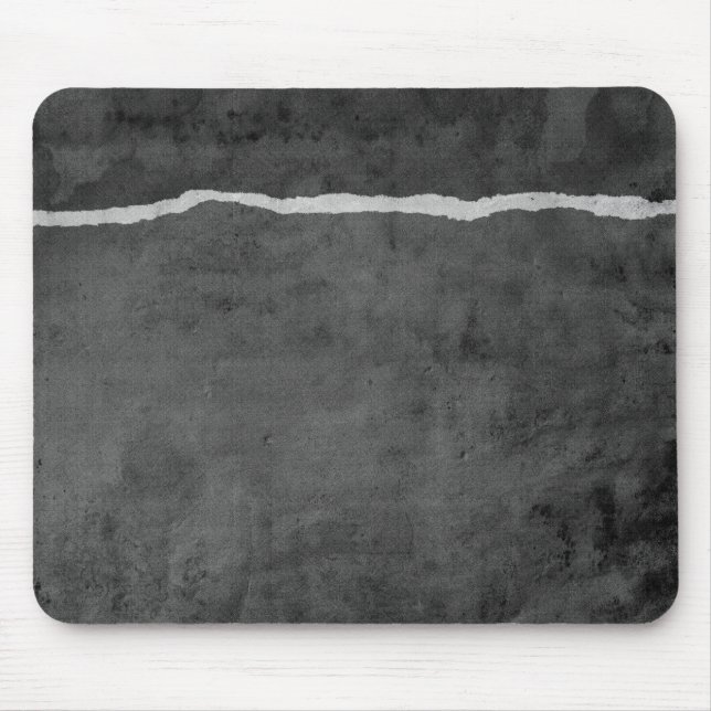 Dirty ripped paper mouse mat (Front)
