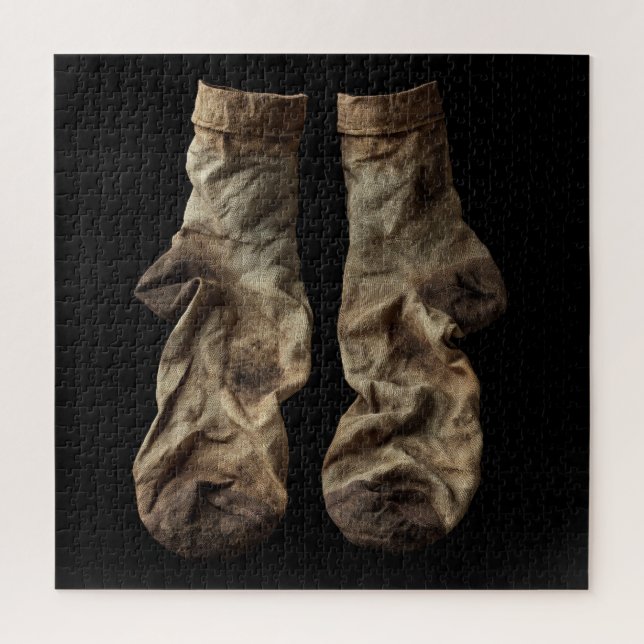 Dirty Socks Collection Jigsaw Puzzle (Vertical)