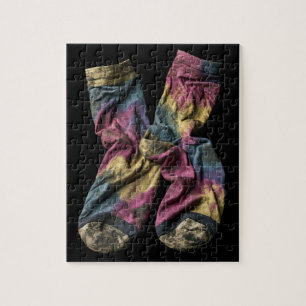 Dirty Socks Collection Jigsaw Puzzle