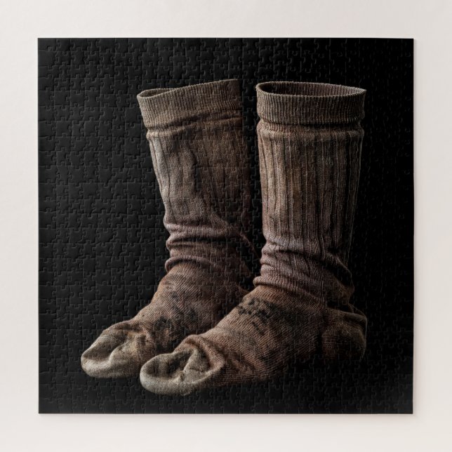 Dirty Socks Collection Jigsaw Puzzle (Vertical)