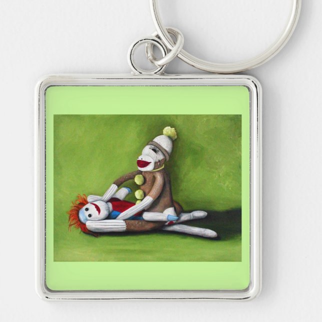 Dirty Socks Key Ring (Front)
