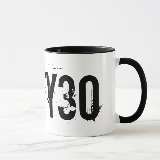 Dirty Thirty 30th Birthday Mug