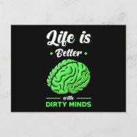 Dirty Thoughts Funny Saying