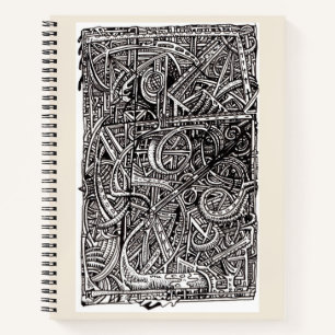 Dis-junction, Ink drawing Notebook