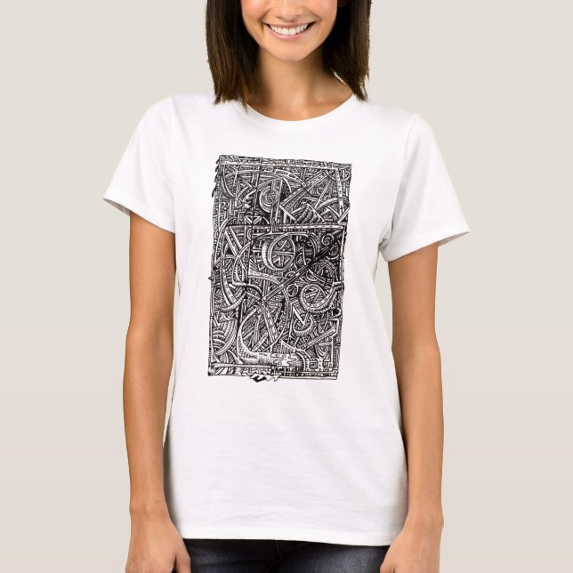 Dis-junction, Ink drawing T-Shirt (Front)