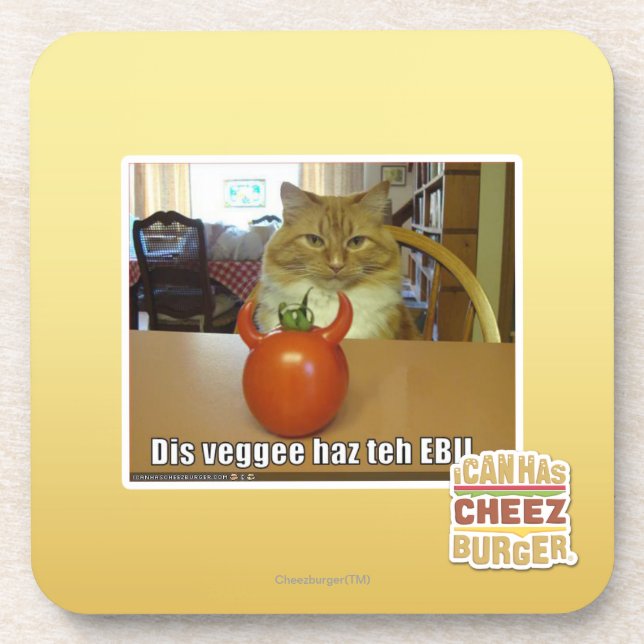 Dis veggee haz the EBIL Coaster (Front)