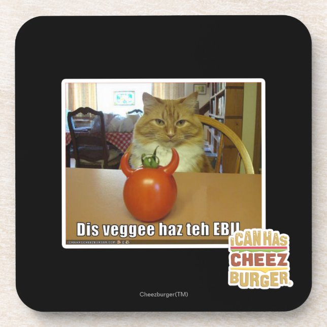 Dis veggee haz the EBIL Coaster (Front)