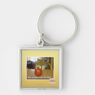 Dis veggee haz the EBIL Key Ring
