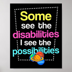 Disabilities 1 Disabilities Awareness Poster
