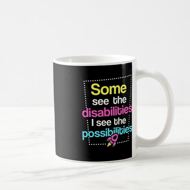 Disabilities  Disabilities Awareness Coffee Mug (Right)