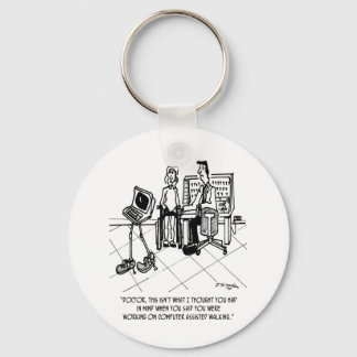 Disability Cartoon 1795 Key Ring