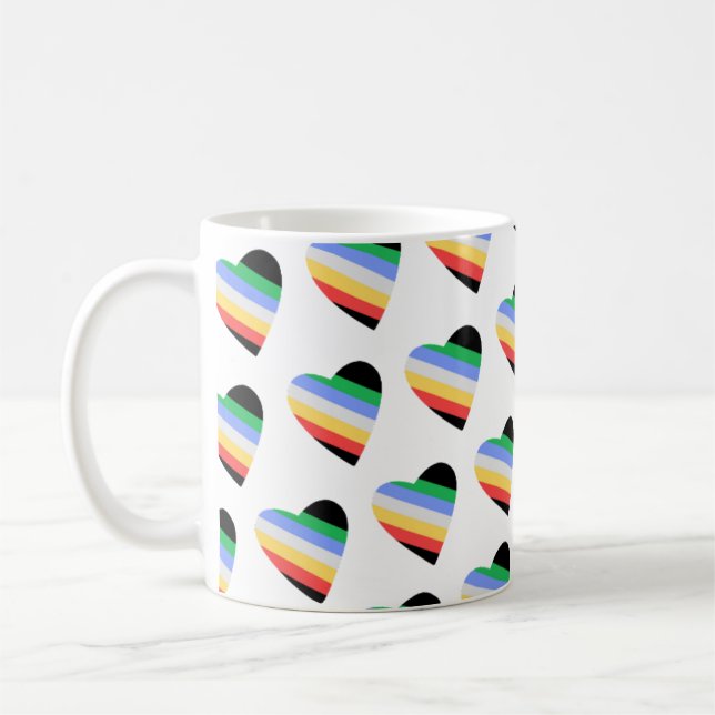 Disability Flag Coffee Mug (Left)