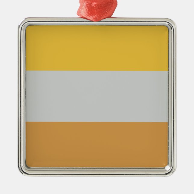 Disability Flag Metal Tree Decoration (Front)