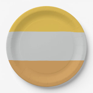 Disability Flag Paper Plate