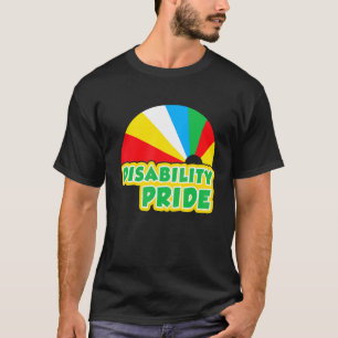 Disability Pride Flag July Disabled Pride Month T-Shirt