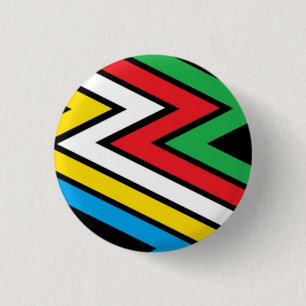 Disability pride flag keychain 3 cm round badge