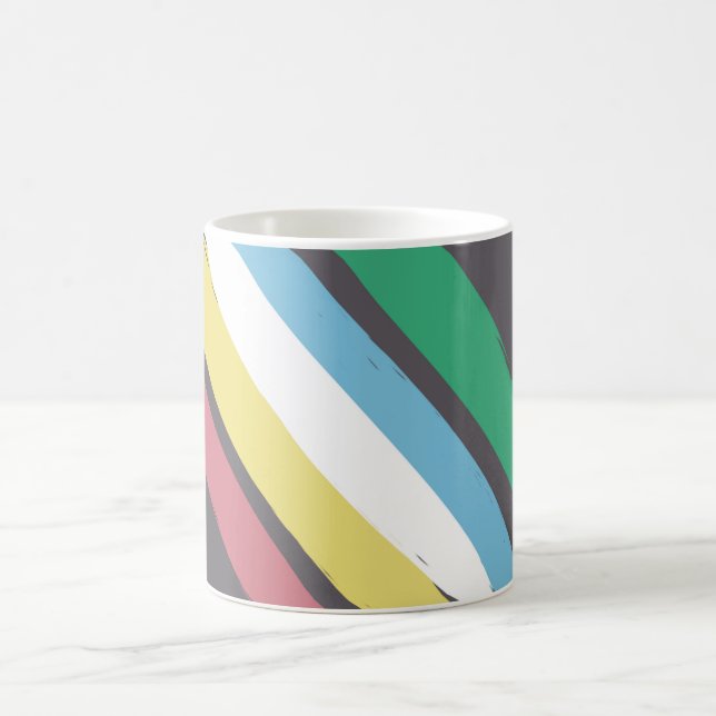 Disability Pride Month Of July Awareness Colours Coffee Mug (Center)