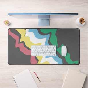 Disability Pride Month Of July Awareness Colours Desk Mat