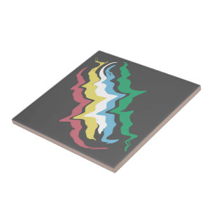 Disability Pride Month Of July Awareness Colours Tile