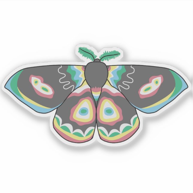 Disability Pride Moth (Front)