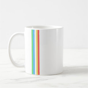 Disability Pride Stripe Flag Coffee Mug