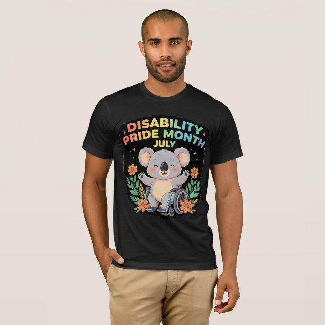 Disability Pride T-Shirt (Front Full)