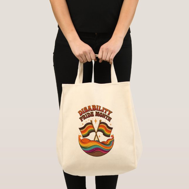 Disability Pride Tote Bag (Front (Product))