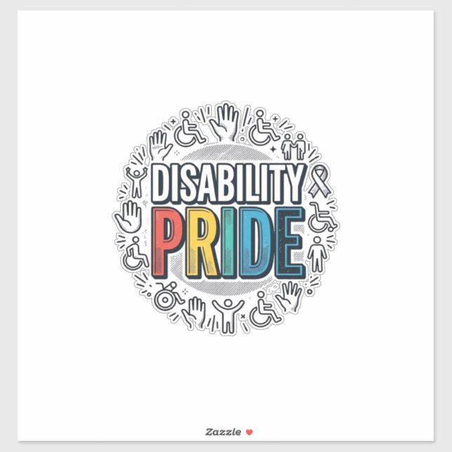 Disability Pride Vintage Inclusive Awareness Shirt (Sheet)