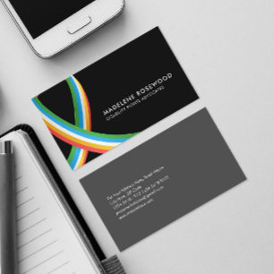 Disability Rights Advocates Awareness Ribbon Business Card