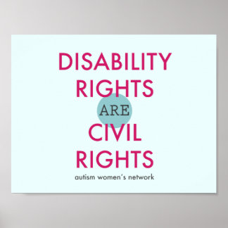 Disability Rights Poster