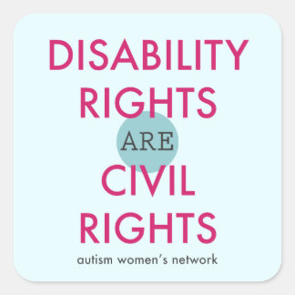 Disability Rights Sticker