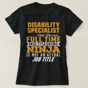 Disability Specialist T-Shirt