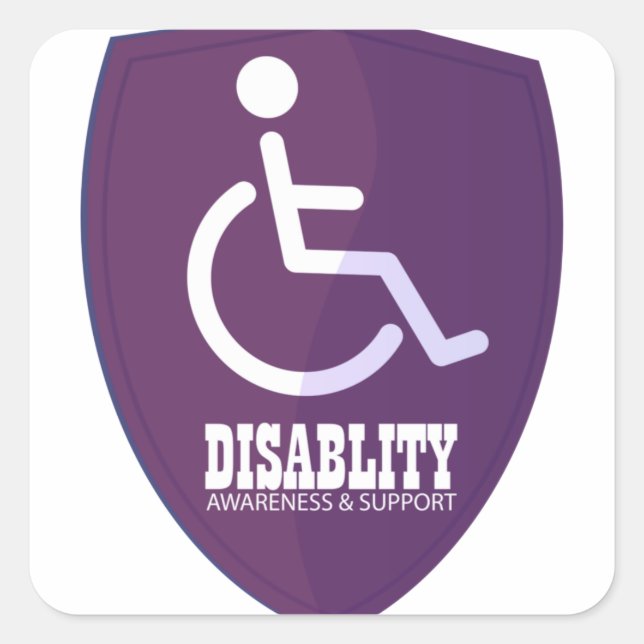 Disability Sticker (Front)
