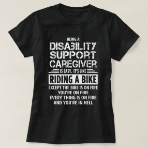 Disability Support Caregiver T-Shirt