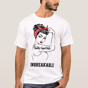 Disability Support Worker Unbreakable T-Shirt