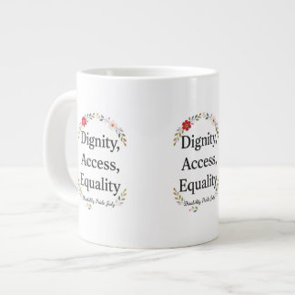 Disabilty Pride Large Coffee Mug