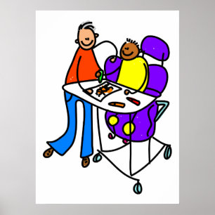 Disabled Boy Poster