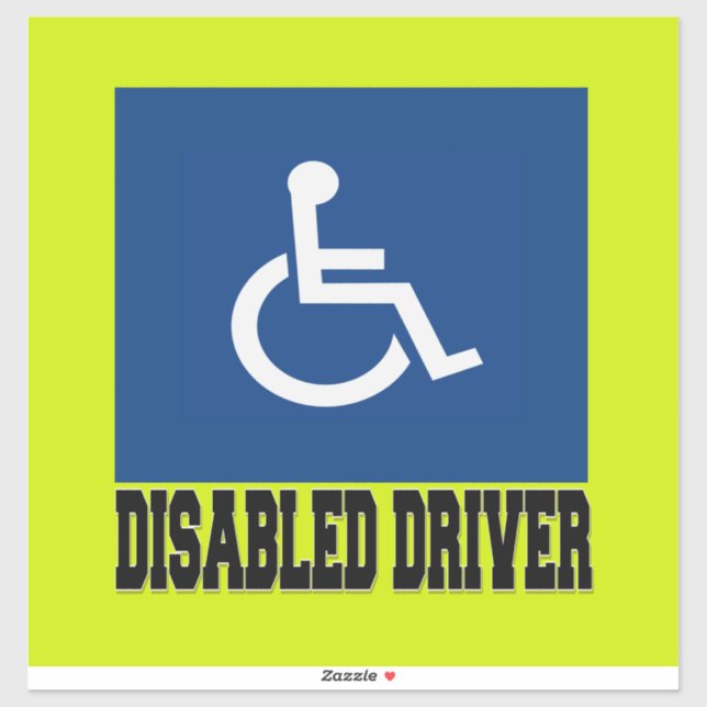 Disabled Driver (Sheet)