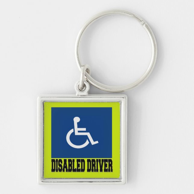Disabled Driver Key Ring (Front)