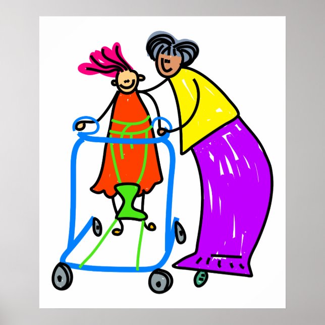 Disabled Girl Poster (Front)