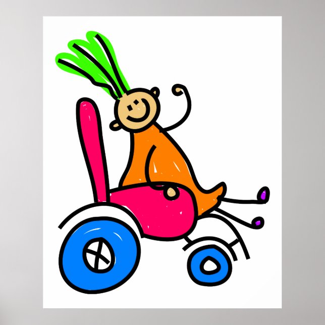 Disabled Girl Poster (Front)