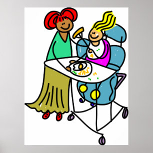 Disabled Girl Poster