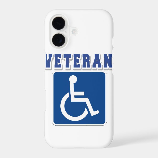Disabled Handicapped Veteran (Back)