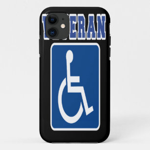 Disabled Handicapped Veteran iPhone 11 Case