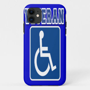 Disabled Handicapped Veteran iPhone 11 Case