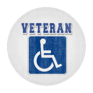Disabled Handicapped Veteran Cutting Board