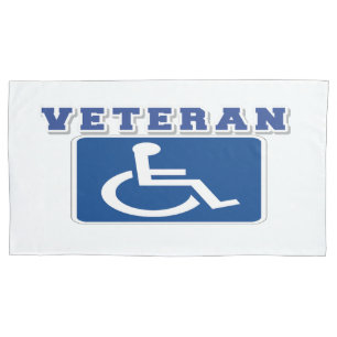 Disabled Handicapped Veteran Pillowcase